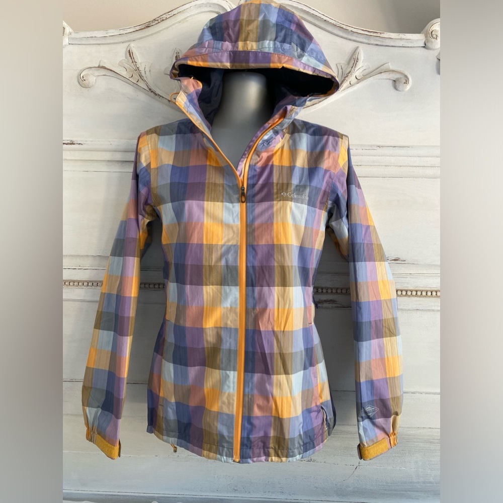 Colorful Plaid Women's Jacket size small